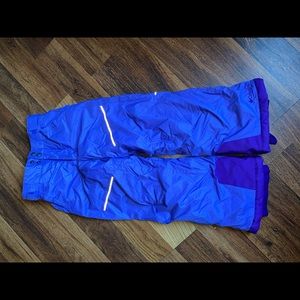 Columbia Girl purple snow pants size Small 7-8